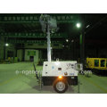 Tableau de remorque Mobile Light Tower 9m Diesel Generator Set